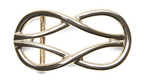 VaModa Gürtelschließe 4,0 cm | Wechselschließe Gürtelschnalle Buckle 40mm | Modell 'Chatty Hochglanz' | Gürtelschließe für Wechselgürtel von VaModa