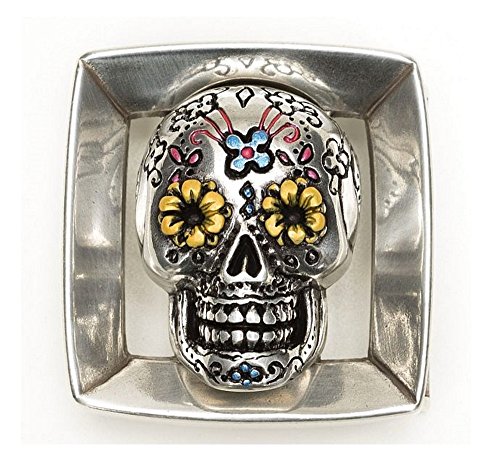 VaModa Gürtelschließe 4,0 cm | Wechselschließe Gürtelschnalle Buckle 40mm | Modell 'Dead in the Box' | Gürtelschließe für Wechselgürtel von VaModa