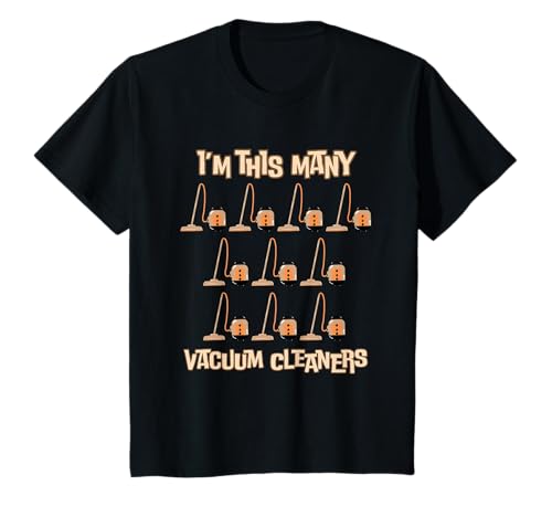 Kinder I'm This Many Vacuum Cleaners, 10. Geburtstag, 10 Jahre T-Shirt Kinder I'm This Many Vacuum Cleaners, 10. Geburtstag, 10 Jahre T-Shirt von Vacuum Cleaner lover Birthday Gifts Toddler