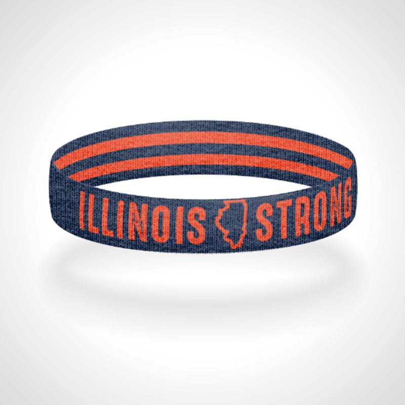 Wendbarer Starker Stahl-Armband-Armband Zeigen Sie Ihre Liebe Für Illinois von VaderCompany