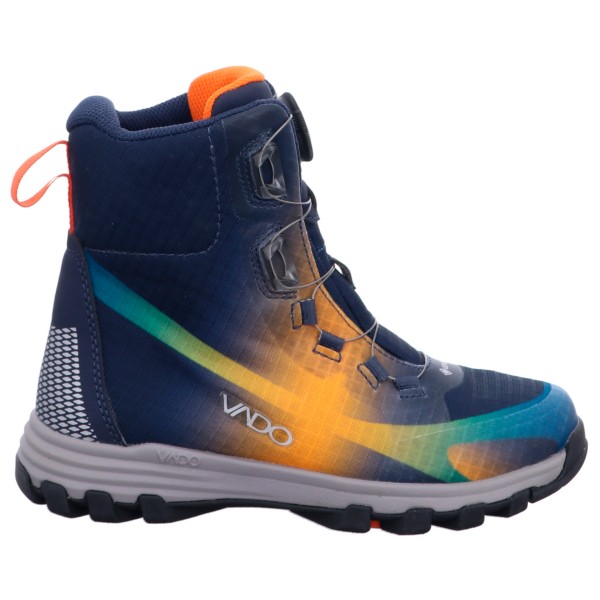 VADO - Kid's Pete High Boa GTX - Winterschuhe Gr 35 blau von Vado