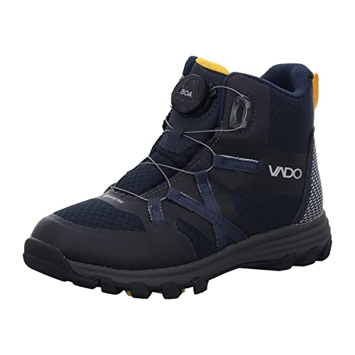 Vado Hiker Warmfutter Boot Boa Drehverschluss Blau EU 33 von Vado