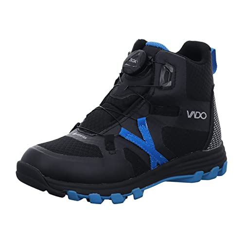 Vado Hiker Warmfutter Boot Boa Drehverschluss Schwarz EU 34 von Vado