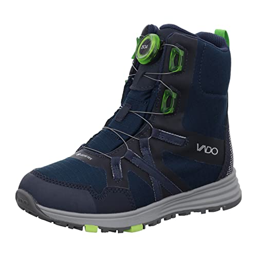 Vado Mike High Warmfutter Boot Boa Drehverschluss Blau EU 31 von Vado