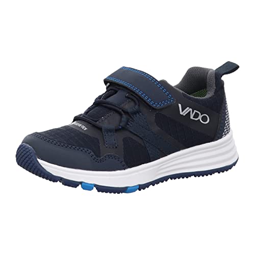 Vado Mikey Sneaker Elastic-Klett Verschluss Blau EU 33 von Vado