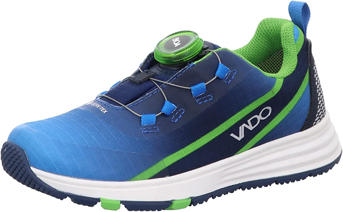 unisex Jungen Halbschuhe blau 37 von Vado