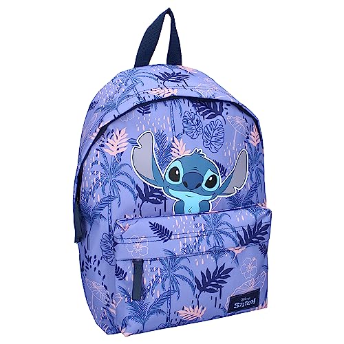 Disney Lilo & Stitch Rucksack mit Aufschrift "Your're My Fav" – Rucksack für Kinder | Schule | Kindergarten – Farbe Violet – Größe 37 x 26 x 12 cm, violett, Einheitsgröße von Vadobag