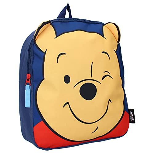 Rucksack DISNEY WINNIE THE POOH Be Amazing - Rucksack für Kinder | Schule | Kindergarten - Farbe Dunkelblau - Größe 31 x 25 x 10 cm - 085-3859 Navy, dunkelblau, Einheitsgröße von Vadobag