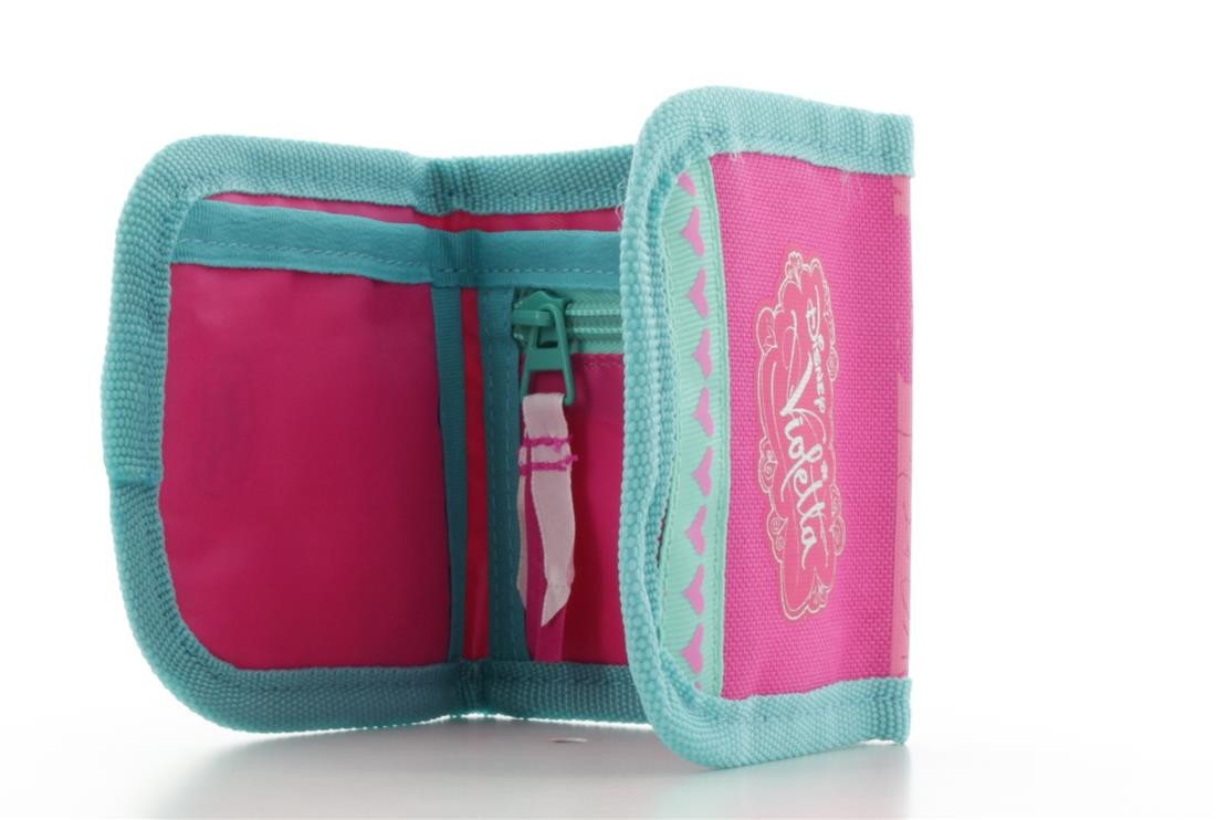 Vadobag Geldbörse Kinderbörse Disney Violetta Mädchen Portemonee (1 Stück, 1-tlg., B/H/T)ca. 10,5/10/0,8 cm), gute Aufteilung von Vadobag