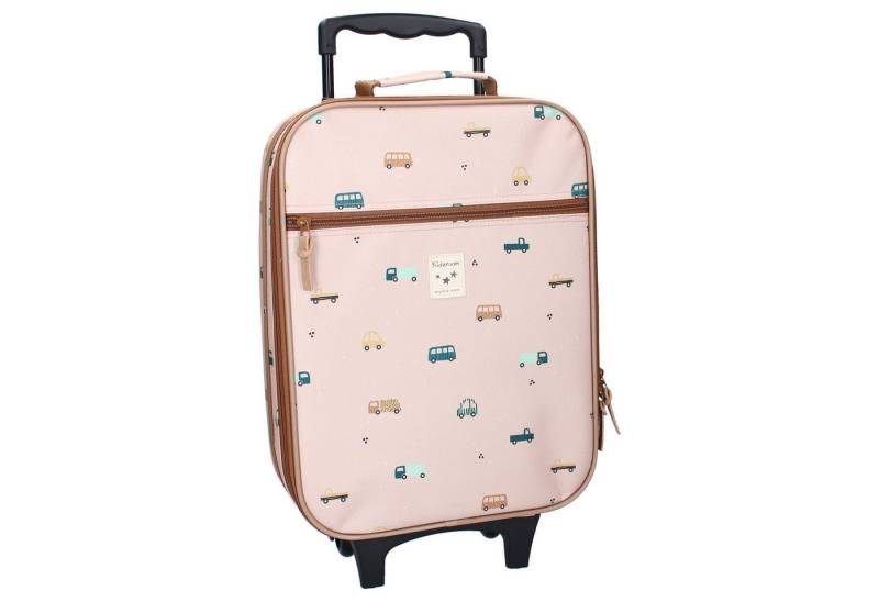 Vadobag Kinderkoffer Kidzroom mit Rollen – Reisetrolley Auto-Design & Hauptfach von Vadobag