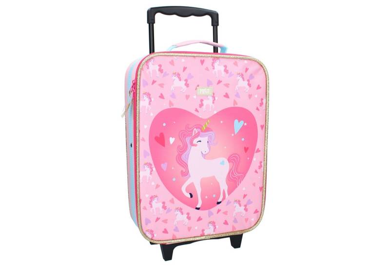 Vadobag Kinderkoffer Prêt Kinder-Trolley Made To Roll – Koffer mit Einhorn Motiv von Vadobag