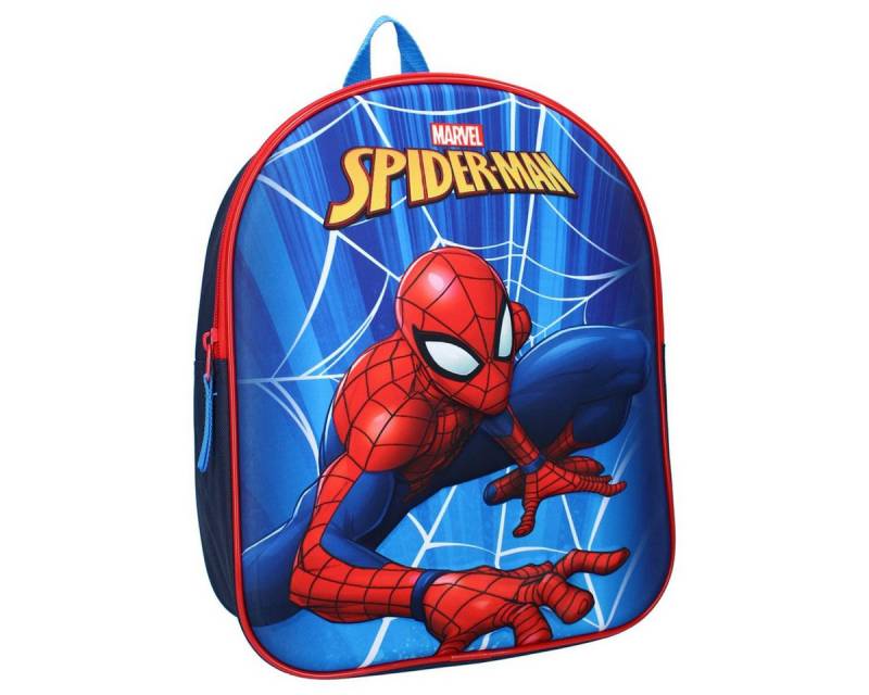 Vadobag Kinderrucksack 3D Kinderrucksack 9 Liter Spider-Man Never Stop Laughing (1-tlg), leicht von Vadobag