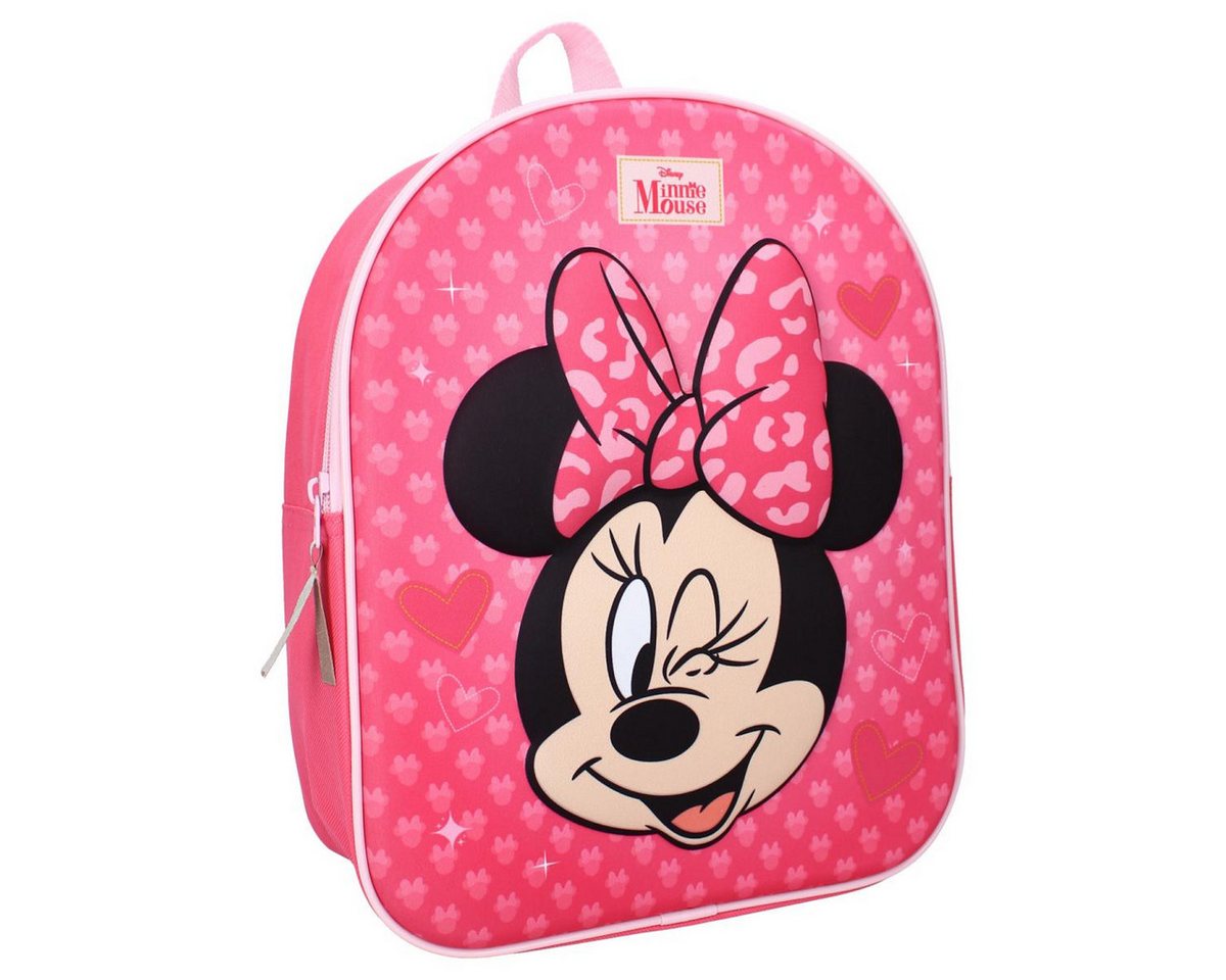 Vadobag Kinderrucksack 3D Kinderrucksack Minnie Mouse Never Stop Laughing (1-tlg), leicht von Vadobag