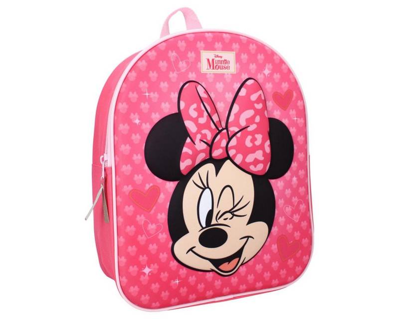 Vadobag Kinderrucksack 3D Kinderrucksack Minnie Mouse Never Stop Laughing (1-tlg), leicht von Vadobag