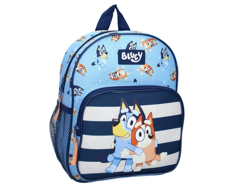 Vadobag Kinderrucksack Bluey Schulrucksack Kinder – Tasche mit 2 Fächern & Seitenfächern von Vadobag