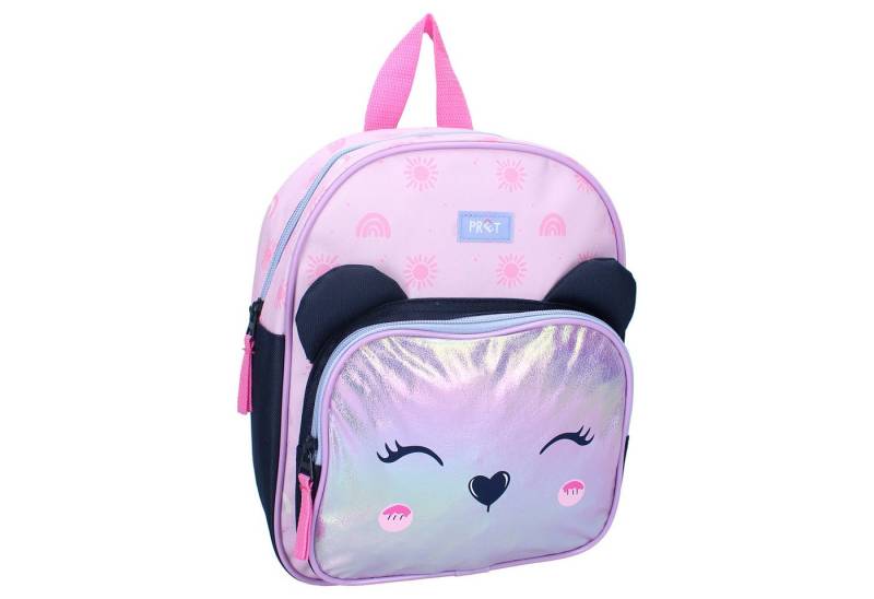 Vadobag Kinderrucksack Prêt Rucksack Giggle – Süßer Kinder-Rucksack mit Katzengesicht von Vadobag