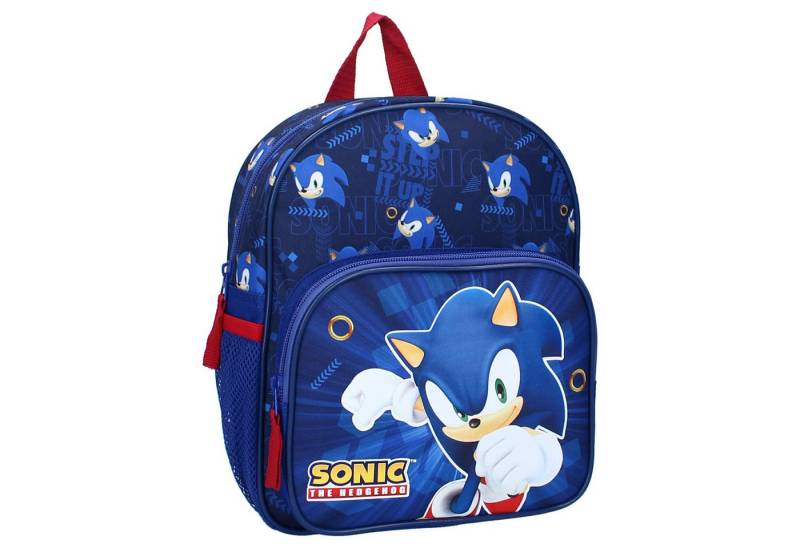 Vadobag Kinderrucksack Sonic 3D Rucksack Jungs Mädchen Kinder Rucksack Polyester von Vadobag