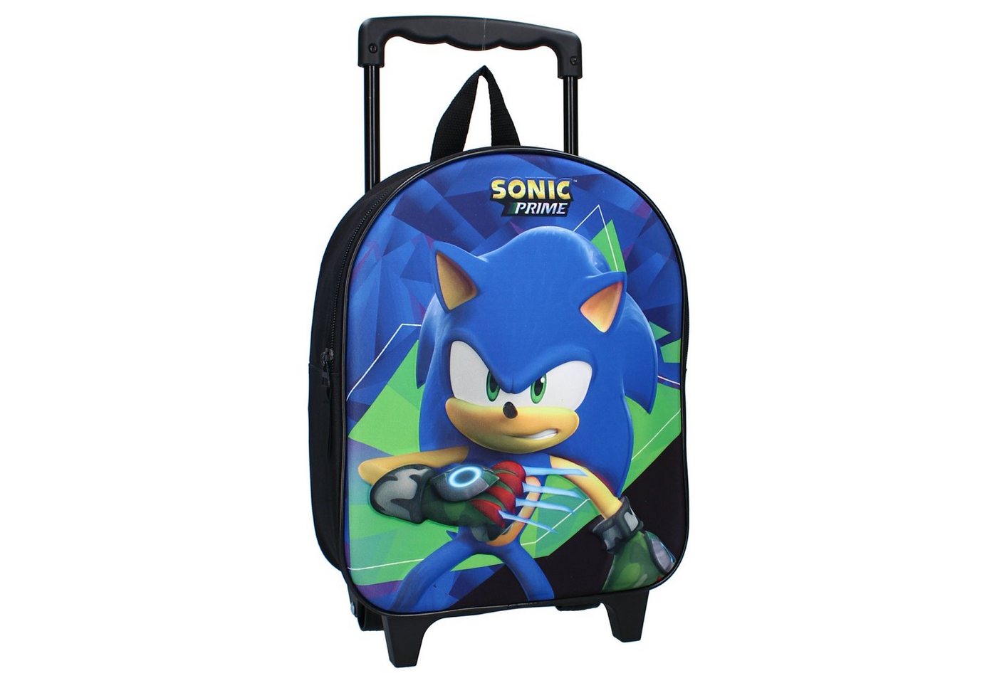 Vadobag Kinderrucksack Sonic 3D Trolley 32 cm Rucksack Wild Thing, Kinder Rollen Reisekoffer (115-3889), Handgepäck Koffer von Vadobag