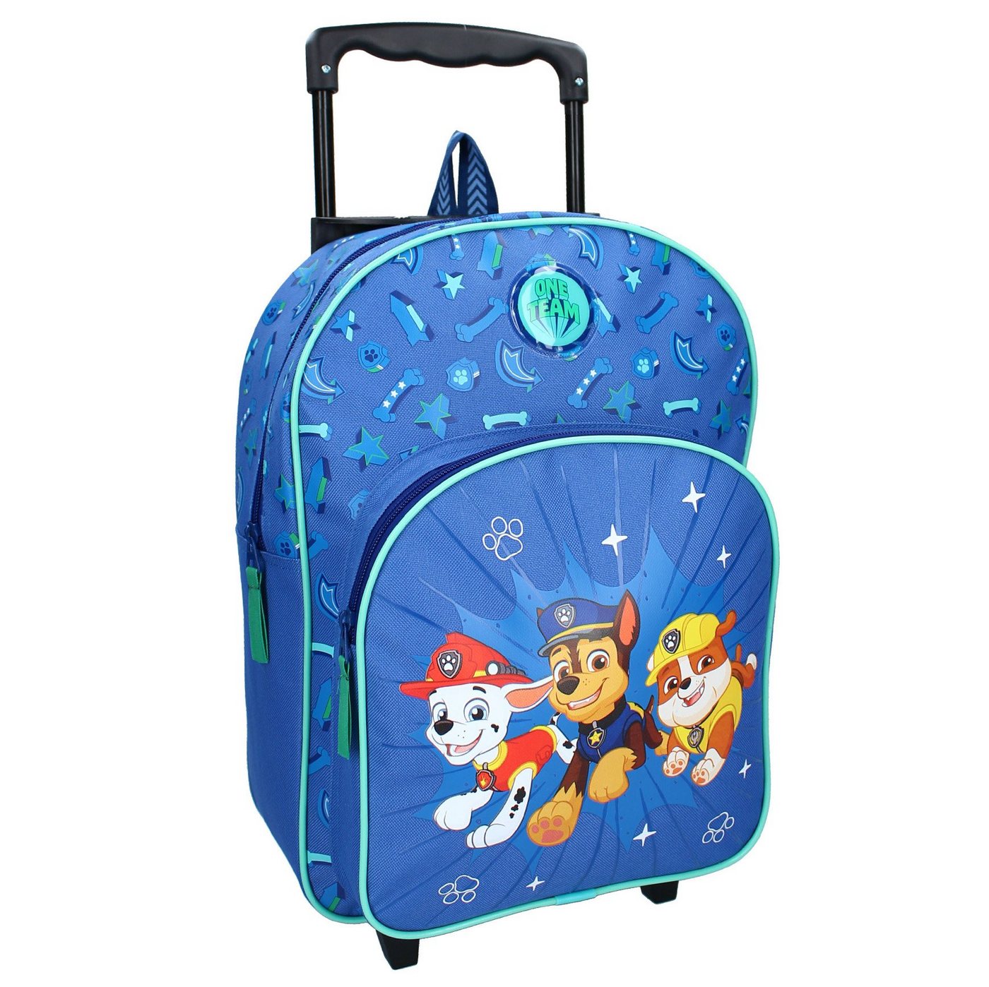 Vadobag Kinderrucksack Trolley Paw Patrol Pups On The Go, 38 cm, Kinder Reisekoffer, blau (520-3178) von Vadobag