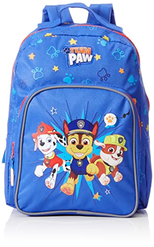 Vadobag Paw Patrol Kinder Rucksack mit Marshall Chase Rubble, 30x25x9cm, blau von Vadobag