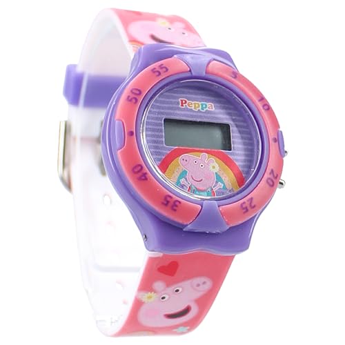 Vadobag Peppa Pig – Kids Time – Digitale Armbanduhr für Kinder – Farbe Rosa von Vadobag