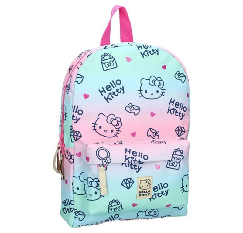 Vadobag Rucksack Hello Kitty Rucksack Cheerful Logo 33 cm von Vadobag