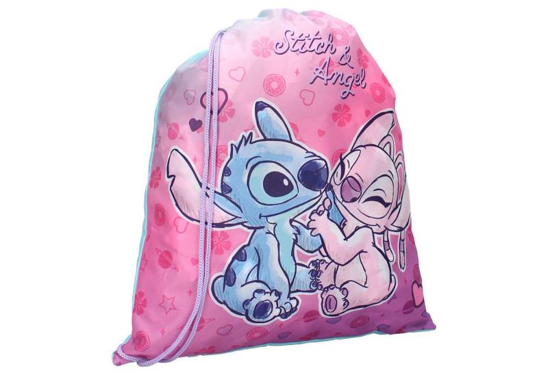 Vadobag Turnbeutel Disney Stitch – Hello Cutie Sporttasche aus Polyester von Vadobag