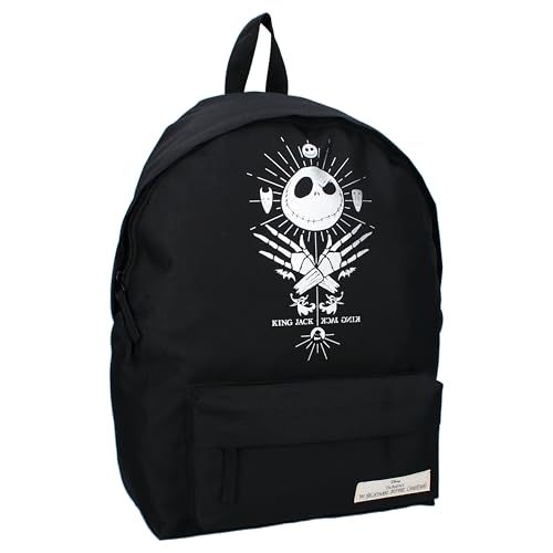 Vadobag Uni Kinder Rugzak The Nightmare Before Christmas Scream King Rucksack, Schwarz, Einheitsgröße von Vadobag