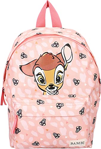 Vadobag Unisex Kinder 31 cm aus recyceltem PET, Disney Bambi Rucksack, rot von Vadobag