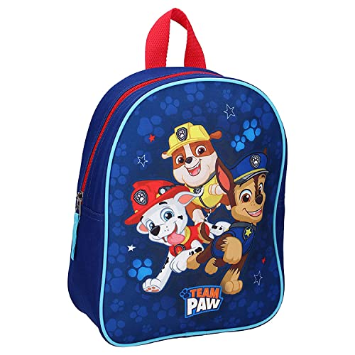 Vadobag Unisex Kinder Pups Rule 28cm, Paw Patrol Rucksack, rot von PAW PATROL