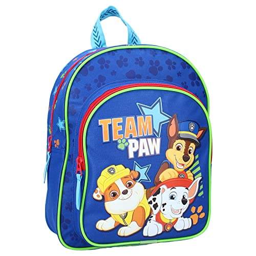 Vadobag Unisex Kinder Rescue Squad 30cm, Paw Patrol Rucksack, rot von Vadobag