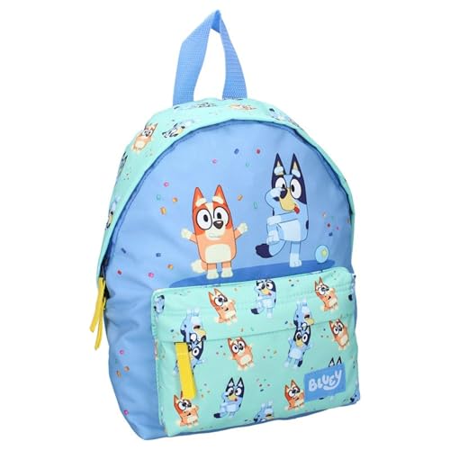 Vadobag Unisex Kinder Rugzak Bluey Best Friends Fun Rucksack, blu, One Size von Vadobag