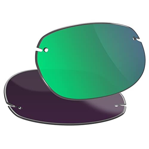 Vaep Polarisierte Ersatzgläser für Maui Jim Banyans MJ412 Sonnenbrille - Irisches Grün von Vaep