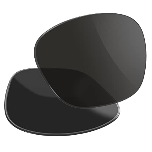 Vaep Polarisierte Ersatzgläser für Spy Optic Crossway Sonnenbrillen, Tiefschwarz von Vaep