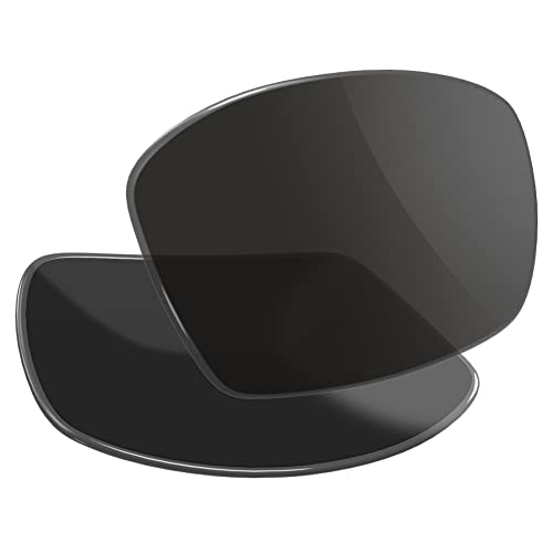 Vaep Polarisierte Ersatzgläser für Wiley X Twisted Sonnenbrille - Pechschwarz von Vaep