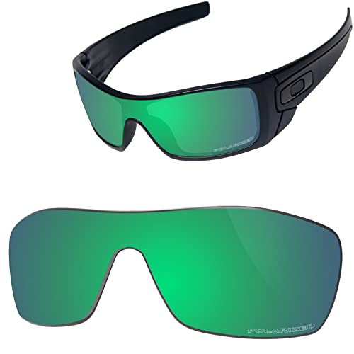 Vaep Polycarbonat Ersatzgläser für Oakley Batwolf OO9101 - Irisches Grün POLARISIERT von Vaep