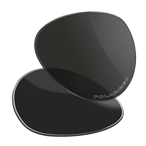 Vaep Polycarbonat Ersatzgläser für Oakley Dispatch 2 OO9150 - Pechschwarz POLARISIERT von Vaep