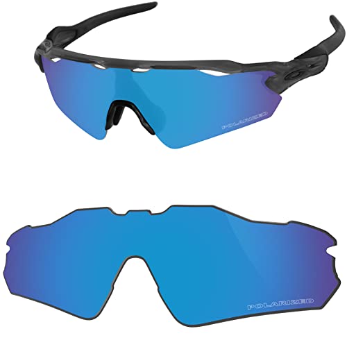 Vaep Polycarbonat Ersatzgläser für Oakley Radar EV Path OO9208 - Eisblau POLARISIERT von Vaep