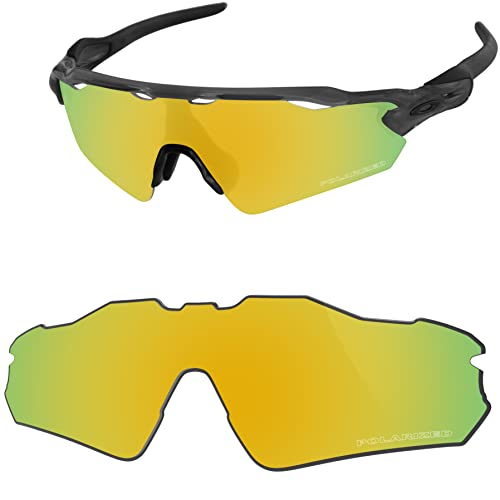 Vaep Polycarbonat Ersatzgläser für Oakley Radar EV Path OO9208 - Gold POLARISIERT von Vaep