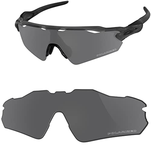 Vaep Polycarbonat Ersatzgläser für Oakley Radar EV Path OO9208 - Schwarzes Uran POLARISIERT von Vaep