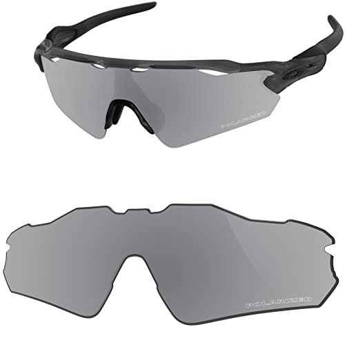 Vaep Polycarbonat Ersatzgläser für Oakley Radar EV Path OO9208 - Silber Titan POLARISIERT von Vaep