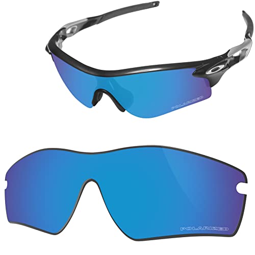 Vaep Polycarbonat Ersatzgläser für Oakley RadarLock Path OO9181 - Eisblau POLARISIERT von Vaep