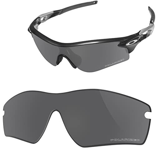 Vaep Polycarbonat Ersatzgläser für Oakley RadarLock Path OO9181 - Schwarzes Uran POLARISIERT von Vaep