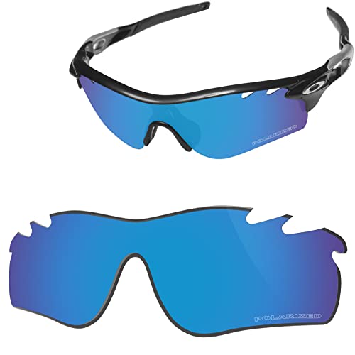 Vaep Polycarbonat Ersatzgläser für Oakley RadarLock Path Vented OO9206 - Eisblau POLARISIERT von Vaep