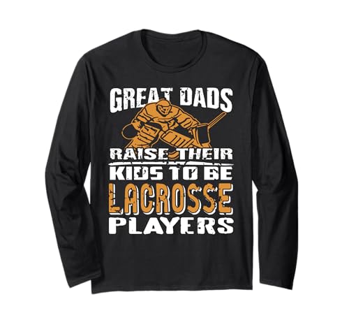 Großartige Väter Ziehen Kinder Zu Lacrossern Heran Langarmshirt Großartige Väter Ziehen Kinder Zu Lacrossern Heran Langarmshirt von Väter Mit Stolz Im Lacrosse-Familienteam