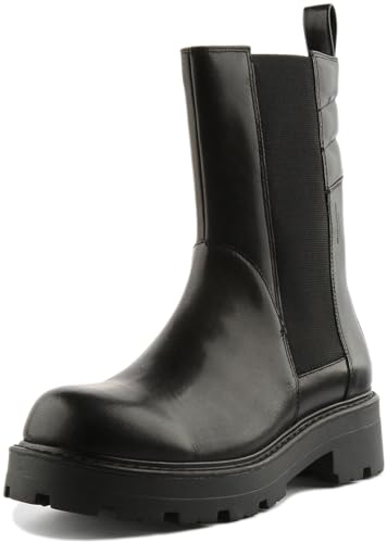 Vagabond Cosmo 2.0 4849-401-20 Damen Chelsea Boots Stiefel Plateau schwarz, Größe:41, Farbe:Schwarz von Vagabond