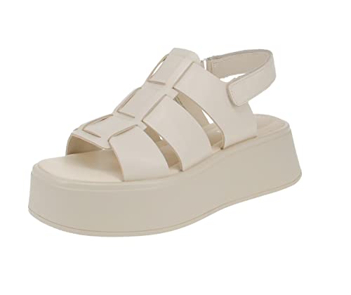 VAGABOND Courtney 5334-101-02 Damen Plateau Fisherman Sandalen beige/Off White, Größe:39, Farbe:Beige von Vagabond