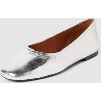 Vagabond Ballerinas in unifarbenem Design Modell 'JOLIN' in Silber, Größe 38 von Vagabond