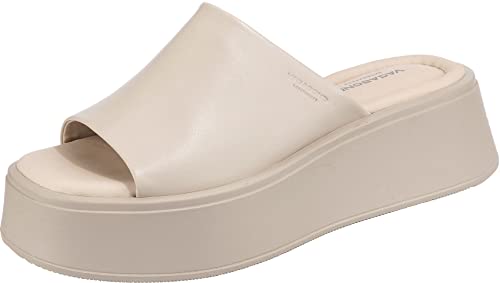 VAGABOND Courtney 5334-601-02 Damen Plateau Pantoletten beige/Off White, Größe:39, Farbe:Beige von Vagabond