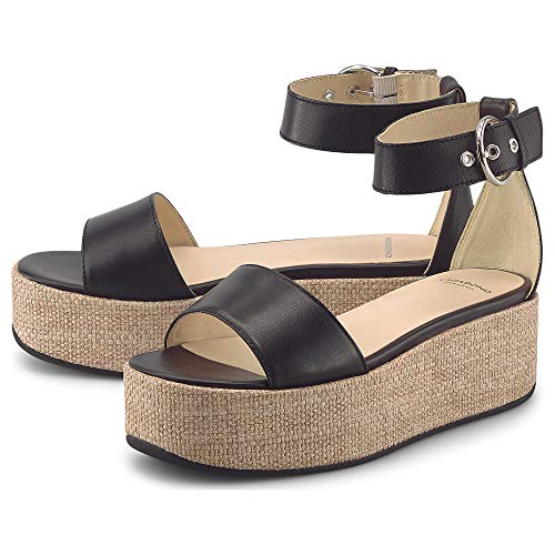 Vagabond Damen Plateau-Sandalette Felicia Schwarz Glattleder 39 von Vagabond